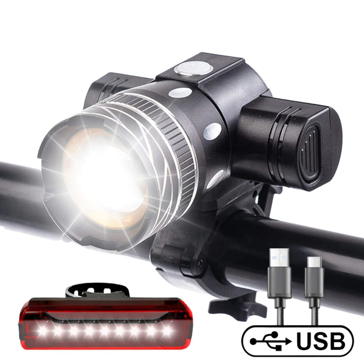Zoomable LED Bicycle Light-Bixports-best cycling gear,cycling gear,topseller