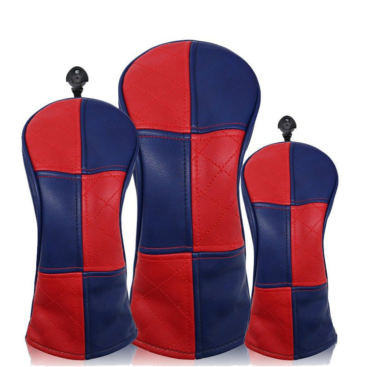 3 Pcs Premium Leather Golf Club Head Covers -Golf Club Headcovers- The Big Sports