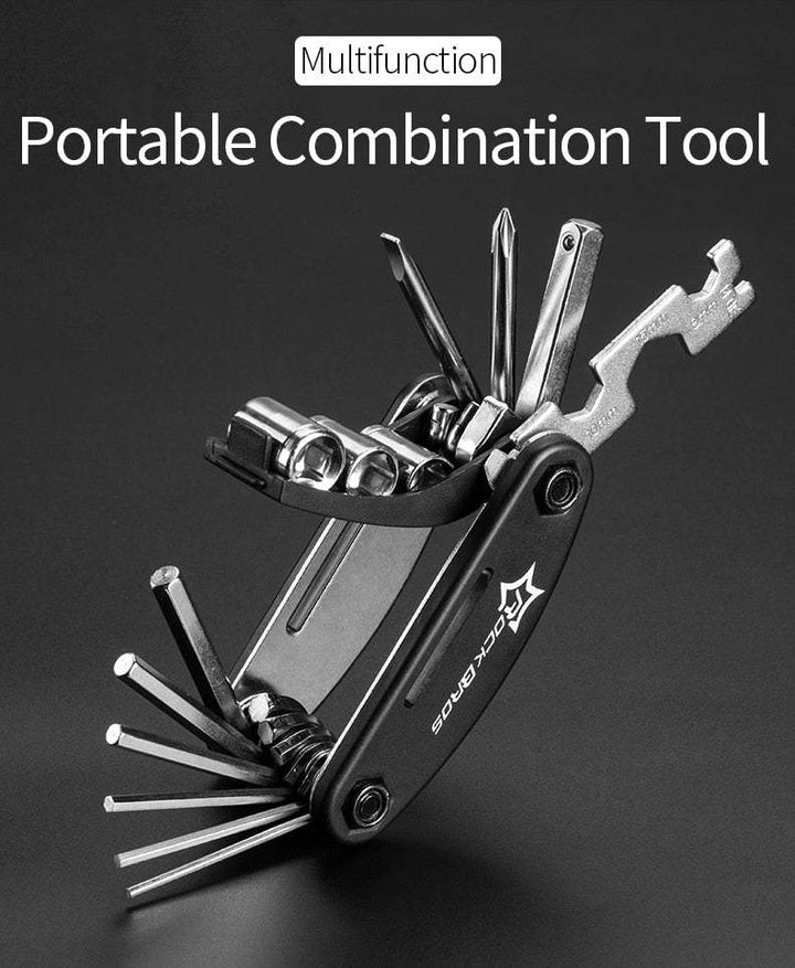 All-in-one Stainless Bicycle Service Toolkit -cycling gear- The Big Sports