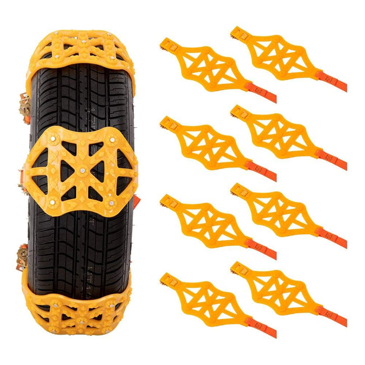 Anti-skid Tire Strap Snow Chain  Winter Driving Safety – The Big Sports