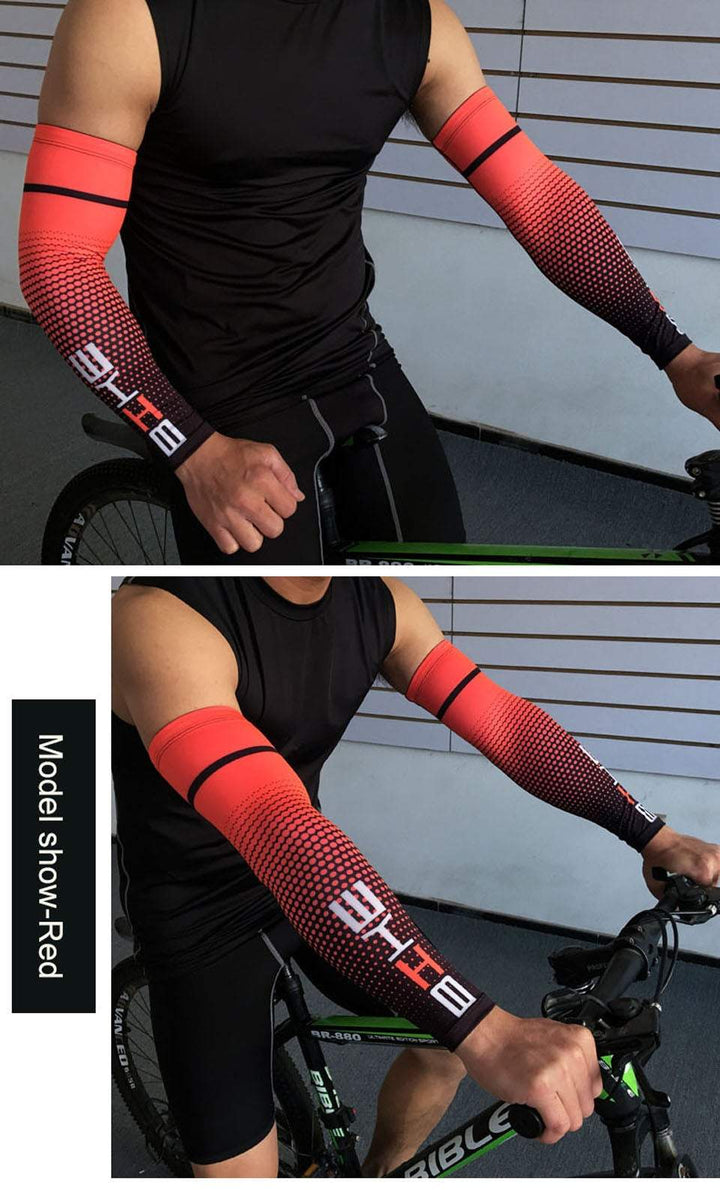 Breathable UV Protective Arm Sleeves -cycling gear- The Big Sports
