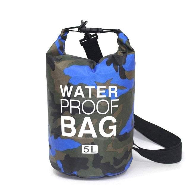 Camouflage Waterproof Dry Backpack -camping gear- The Big Sports