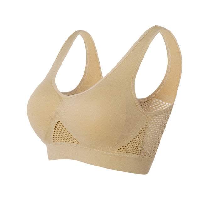 Comfy Breathable Workout Bra -fitness gear- The Big Sports
