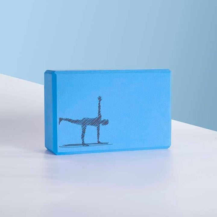 Decorated Yoga Foam Block -yoga gear- The Big Sports