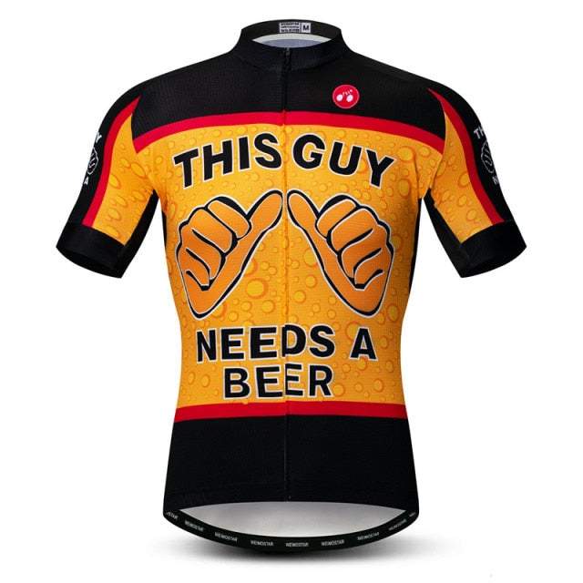 Dry-fit Cycling Jersey For Men -cycling gear- The Big Sports