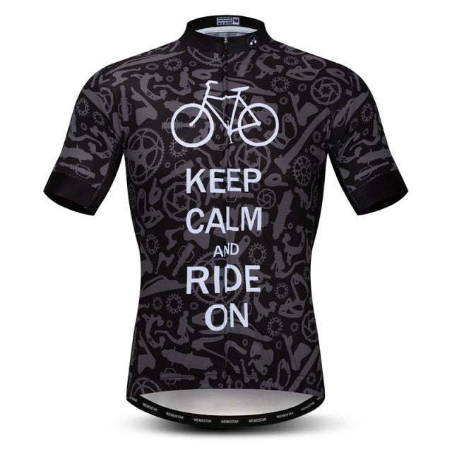 Dry-fit Cycling Jersey For Men -cycling gear- The Big Sports
