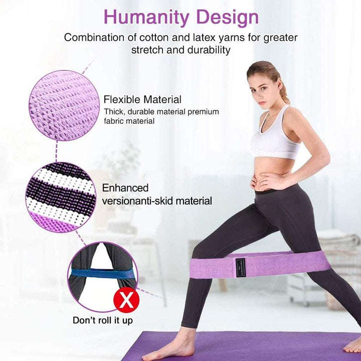 Elastic Fitness Resistance Band (3pcs) -fitness gear- The Big Sports
