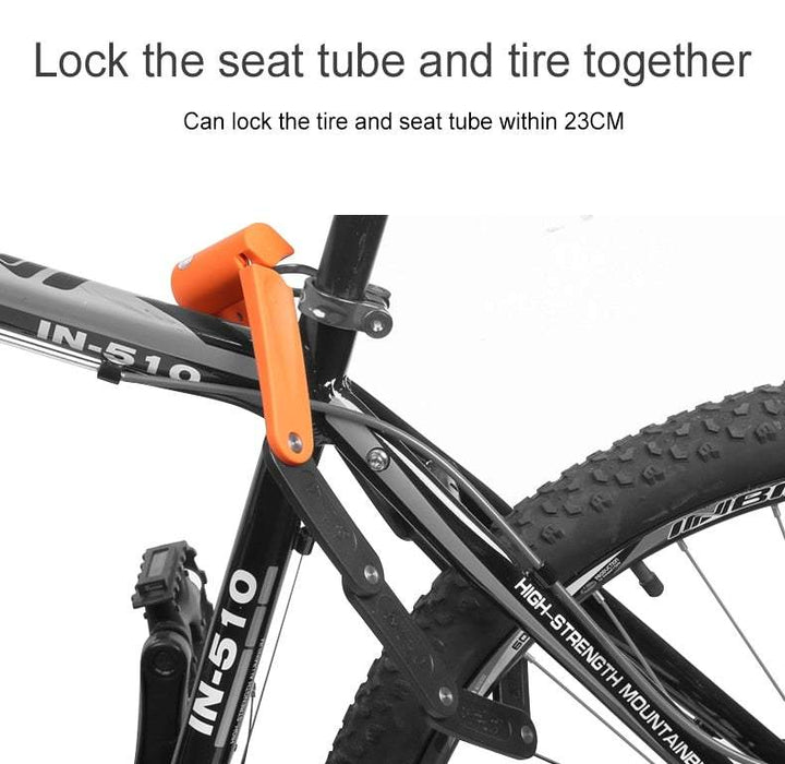 Foldable Bicycle Lock -cycling gear- The Big Sports