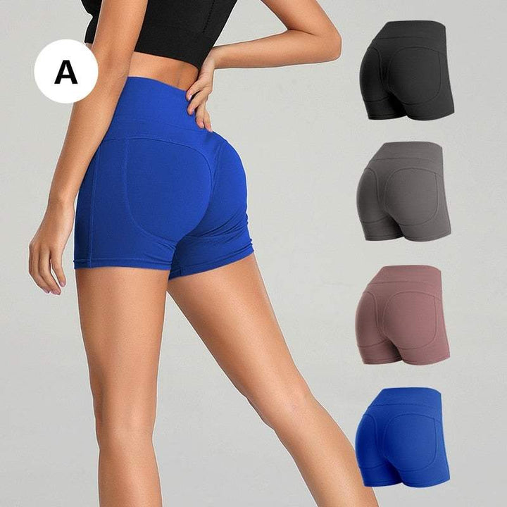 Lady's Workout Shorts With Pockets -fitness gear- The Big Sports