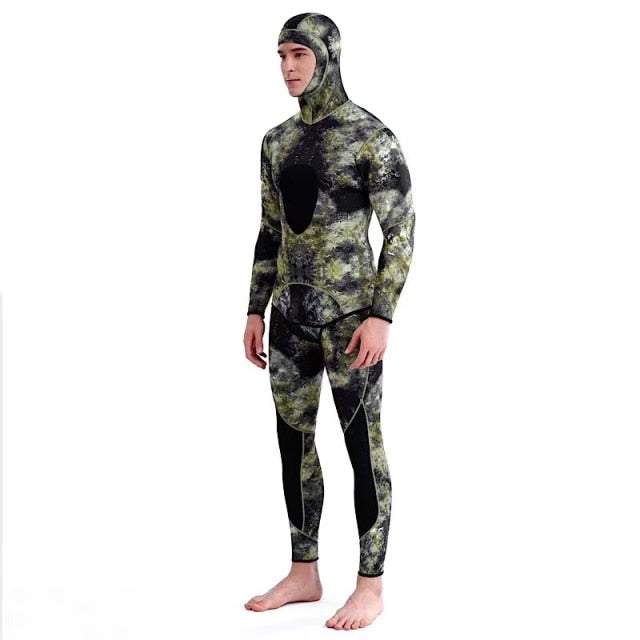 Men's Full-body Wetsuit Camouflage -water sport- The Big Sports