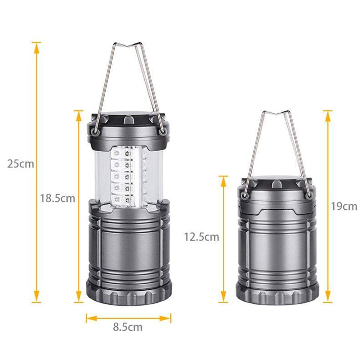 Portable LED Camping Lantern Light -camping gear- The Big Sports