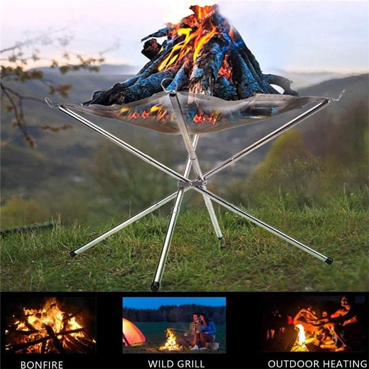 Portable Outdoor Fire Pit -camping gear- The Big Sports