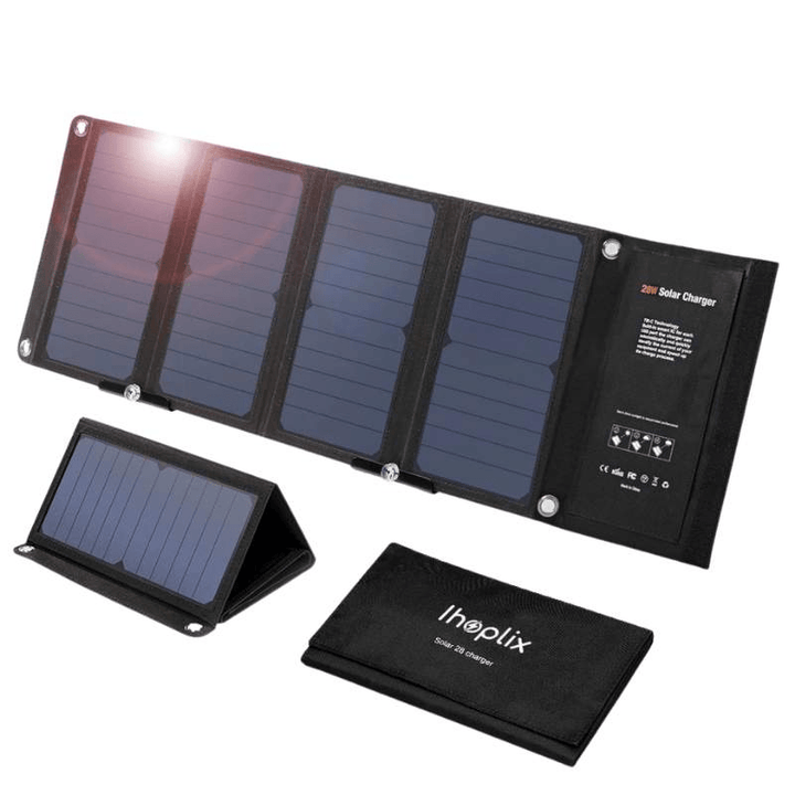 Portable Solar Panel Charger For Camping -camping gear- The Big Sports