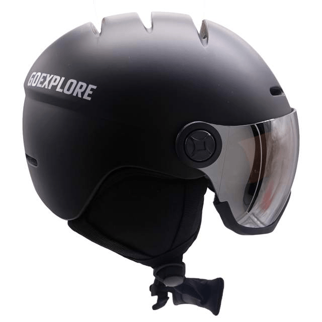 Ski/Snowboard Helmet With Visor -winter sport- The Big Sports