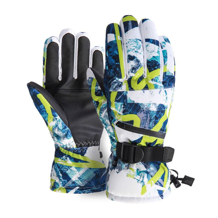 Stylish Moisture-wicking Ski Gloves -winter sport- The Big Sports
