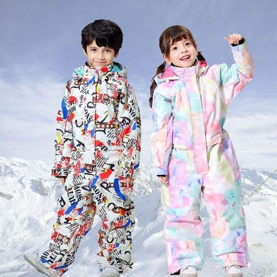 Thermal Ski Jumpsuit for Children -winter sport- The Big Sports