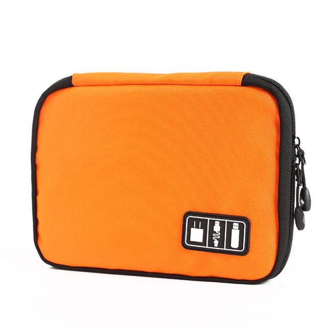 Electronic Cable Travel Organizer Bag @ Bixports.com: cable accessories organizer, electronic organizer, travel organizer bag