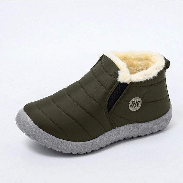 Warm Fur Lining Ankle Snow Boots -winter sport- The Big Sports