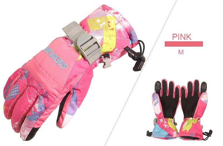 Waterproof Touchscreen Ski Gloves -winter sport- The Big Sports